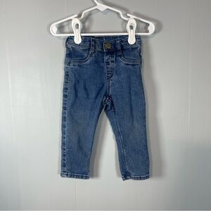Bundle Of 3 H&M Size 12M Pants Jeans Adjustable Waist Baby Toddler Stretch